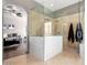 Bathroom featuring an extra large walk-in shower with dual shower heads at 4423 W Lodge Dr, Laveen, AZ 85339