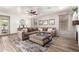 Comfortable living room with modern furniture and décor at 4423 W Lodge Dr, Laveen, AZ 85339