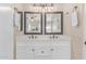Bathroom featuring a double vanity with modern fixtures at 925 W Hudson Way, Gilbert, AZ 85233