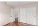 Clean bedroom with large closet space and easy access to other rooms at 925 W Hudson Way, Gilbert, AZ 85233