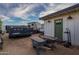 Property features an accessory dwelling unit with trailer, truck, and work area for handyman projects at 11250 W Prospector Dr, Queen Creek, AZ 85144