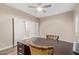 Spacious office space with hardwood floors, ample storage, and lots of natural light at 1211 E Desert Flower Ln, Phoenix, AZ 85048