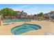 Relaxing community pool area, featuring a hot tub and lounge chairs for residents at 14000 N 94Th St # 3198, Scottsdale, AZ 85260