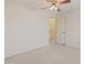Bedroom with carpet and a ceiling fan at 1606 N Apache Dr, Chandler, AZ 85244