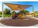 Playground featuring a sunshade and colorful equipment perfect for play at 18402 E Oak Hill Ln, Queen Creek, AZ 85142