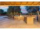 Outdoor kitchen with built-in grill, perfect for outdoor entertaining and dining at 19275 N 88Th Way, Scottsdale, AZ 85255