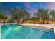 Large pool with attached hot tub and outdoor grill at 19275 N 88Th Way, Scottsdale, AZ 85255