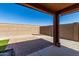 Covered patio with paved and gravel yard at 2391 S 171St Ln, Goodyear, AZ 85338