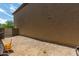 Backyard with fence and space for custom design at 2494 N Heritage St, Buckeye, AZ 85396