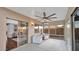Relaxing patio with neutral decor, sliding glass door access and plenty of light at 28021 N 23Rd Dr, Phoenix, AZ 85085