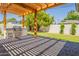 Outdoor kitchen with a built-in grill and covered patio, perfect for entertaining at 3651 N 49Th Pl, Phoenix, AZ 85018
