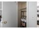 A closet space with storage shelves at 4150 E Cactus Rd # 205, Phoenix, AZ 85032
