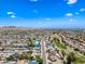Scenic aerial view highlights a peaceful community with access to a green golf course at 4252 E Zia St, Phoenix, AZ 85044