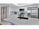Bright kitchen with stainless steel appliances, quartz countertop island with seating at 848 E Morningside Dr, Phoenix, AZ 85022
