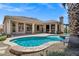Backyard pool and spa with landscaping, perfect for outdoor relaxation at 10310 N 135Th Way, Scottsdale, AZ 85259