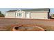 Charming single-story home with gravel landscaping and covered porch for relaxed, inviting curb appeal at 10618 W Prairie Ln, Casa Grande, AZ 85193