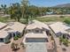 Aerial view of a well-maintained home with tile roof, showcasing its attractive curb appeal at 12042 S 44Th St, Phoenix, AZ 85044