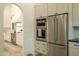 Modern kitchen with stainless steel appliances and a view of another part of the kitchen at 12776 N 78Th St, Scottsdale, AZ 85260