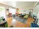 Bright and inviting living room with stylish furniture and hardwood floors at 1412 W 7Th Pl, Tempe, AZ 85281