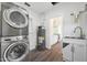 Convenient laundry room with new washer, dryer, and utility sink at 1613 W Flower N Cir, Phoenix, AZ 85015