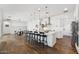 Bright kitchen showcasing a large island, modern appliances, and an open layout at 21120 E Superstition Dr, Queen Creek, AZ 85142