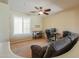 Comfortable office space with neutral carpet and walls, featuring a computer and desk setup at 2514 E Grand Canyon Dr, Chandler, AZ 85249
