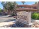 Exterior shot of the Biltmore Promenade Condominium signage at 2625 E Indian School Rd # 206, Phoenix, AZ 85016