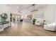 Spacious living room featuring an open floor plan with view to the kitchen at 2716 N Kristen --, Mesa, AZ 85213