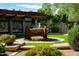 Artistic community fountain surrounded by lush landscaping, creating a tranquil and inviting atmosphere at 3935 E Rough Rider Rd # 1066, Phoenix, AZ 85050