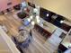 Bright open-concept living space with a dining table, a kitchen island, and a comfortable living room at 3935 E Rough Rider Rd # 1066, Phoenix, AZ 85050