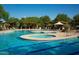 Resort-style pool and spa with lush landscaping offer a relaxing experience at 3935 E Rough Rider Rd # 1066, Phoenix, AZ 85050