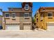 Charming townhome featuring a two-car garage and neutral-colored exterior at 4072 E Windsor Dr, Gilbert, AZ 85296