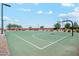 Outdoor community basketball court, ready for recreational use at 4215 E Ronald St, Gilbert, AZ 85295