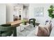 Cozy living room featuring hardwood floors, neutral paint, contemporary furniture and lots of natural light at 4684 W Tyson St, Chandler, AZ 85226