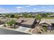 Aerial view of home with desert landscaping and mountain views at 5332 E Thunder Hawk Rd, Cave Creek, AZ 85331