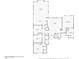 Detailed floor plan of the house with a spacious primary bedroom and living room at 5332 E Thunder Hawk Rd, Cave Creek, AZ 85331