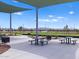 Outdoor picnic area equipped with tables, benches, and grill, perfect for community gatherings at 5464 S 246Th Ln, Buckeye, AZ 85326