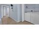 Functional laundry area with washer, dryer, and ample storage space at 6745 N 93Rd Ave # 1158, Glendale, AZ 85305