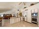 This well-designed kitchen has an open floorplan for entertaining and easy living at 10152 E Aster Dr, Scottsdale, AZ 85260