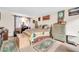 Comfortable bedroom with matching furniture and a large window at 13207 N 98Th Ave # L, Sun City, AZ 85351