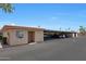 Convenient covered parking area for residents, ensuring vehicles are protected from the elements at 13224 N 98Th Ave # L, Sun City, AZ 85351