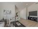 Bright living room featuring modern decor, light wood floors, and comfortable seating at 1444 E Boston St, Chandler, AZ 85225