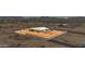 New home construction site with outlined perimeter, fencing and desert views on a spacious lot at 1897 E Long Rifle Rd, Phoenix, AZ 85086