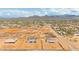 An aerial view of the homesites for new home construction nestled in a picturesque desert community at 1951 E Long Rifle Rd, Phoenix, AZ 85086