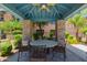 Outdoor gazebo with dining table and chairs, offering a shaded gathering space at 20660 N 40Th St # 2124, Phoenix, AZ 85050