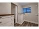 Walk in closet with built in storage and modern fixtures at 2518 E Flower E St, Phoenix, AZ 85016