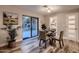 Cozy dining area with sliding glass doors that provide plenty of natural light and backyard view at 2518 E Flower E St, Phoenix, AZ 85016