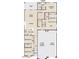 Opal floor plan featuring an open-concept design connecting the great room, dining area, and kitchen for modern living at 2654 E Rustler Rd, San Tan Valley, AZ 85140