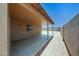 Covered patio area offers a shaded space for outdoor living and entertaining at 3545 W Glass Ln, Phoenix, AZ 85041