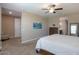 Spacious main bedroom with adjoining bathroom and ample closet space at 38144 W San Clemente St, Maricopa, AZ 85138